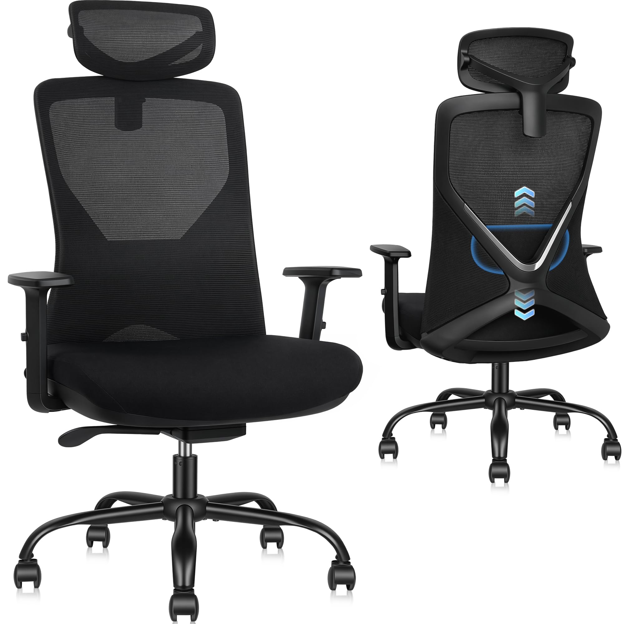 HYLONE Big and Tall Mesh Chair