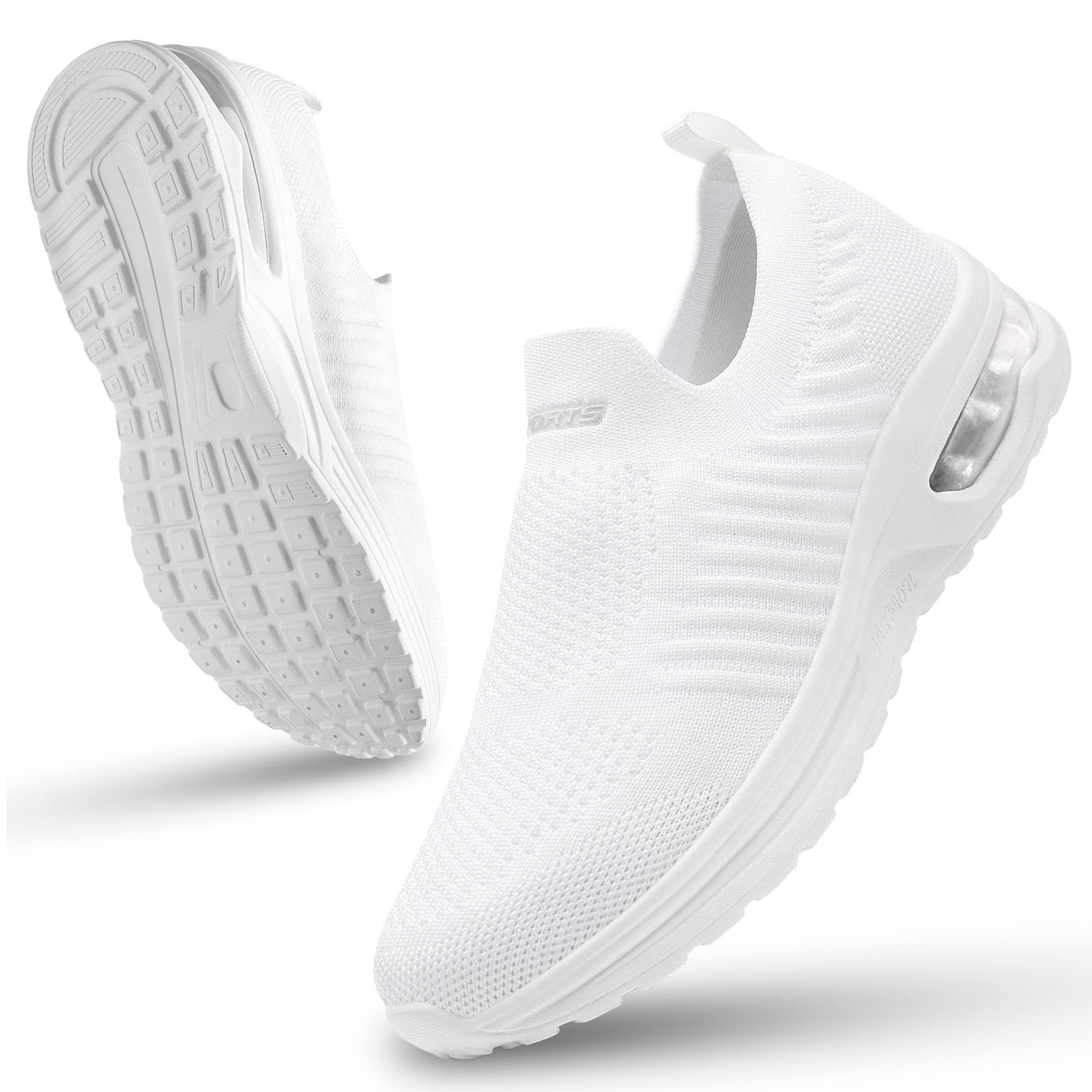 Littleplum Damen Slip On Sneakers Leicht Turnschuhe Bequem Atmungsaktiv Mesh Sneakers Damen Sportschuhe