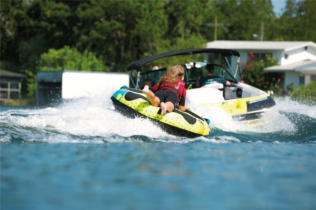 Jobe DEVOCEAN Breeze Coin 1 Person Tube Scheibe Towable Decktube