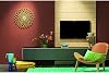 Karlsson Sunflower MDF Wood Finish Wall Clock