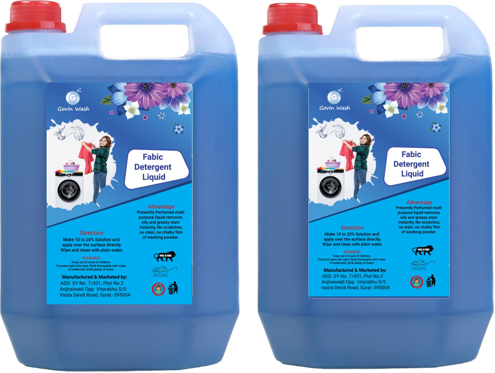GOVIN WASH Detergent Liquid for Washing Machine sky blue,blue pack of-2 (B0CVF9V3M4) Amazon Price History, Amazon Price Tracker