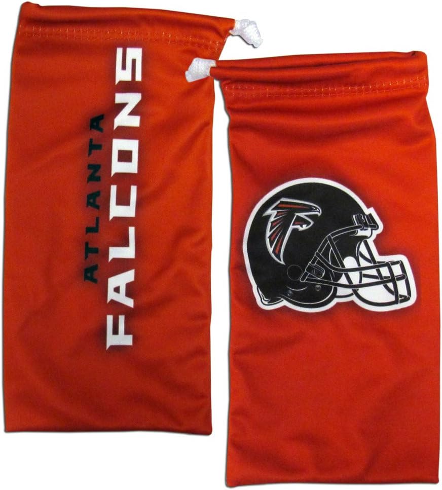Siskiyou NFL Atlanta Falcons Microfiber Glasses Bag , Red - Image 2