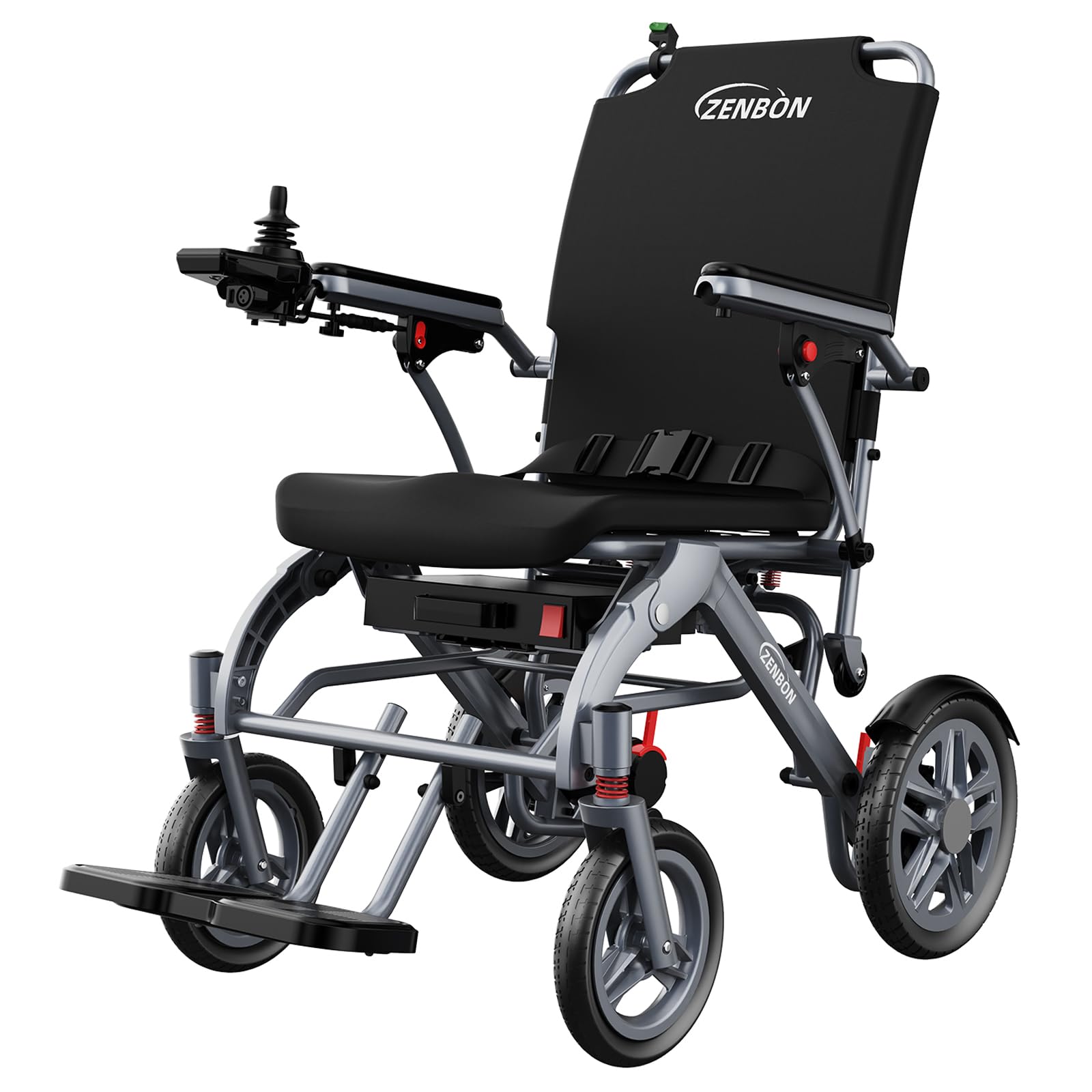 Amazon | ZENBON 車椅子 電動 軽量 18.2kg 折畳み コンパクト 電動