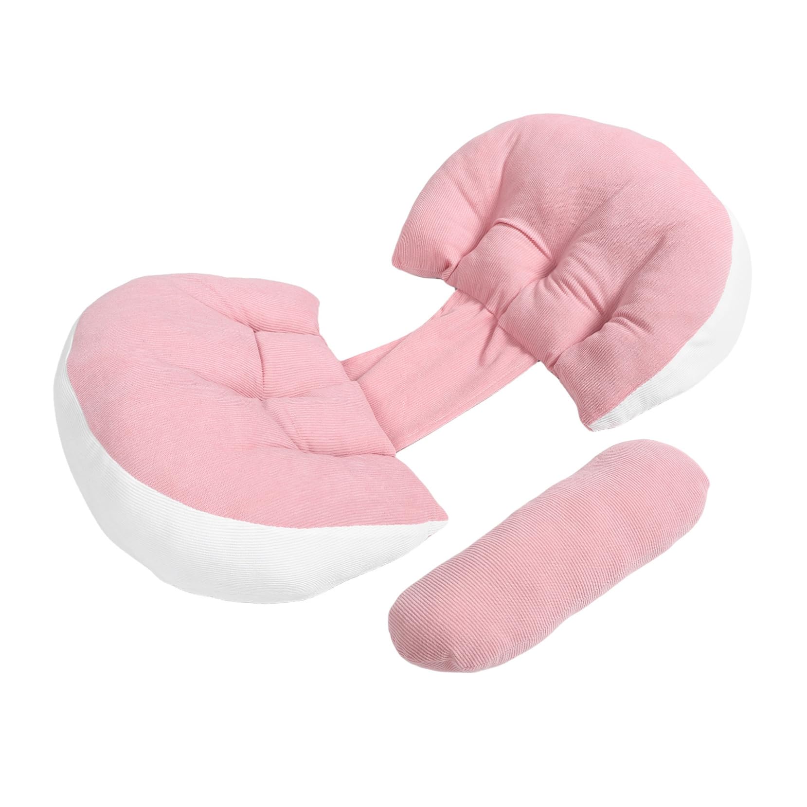 Cuscino Per Gravidanza Forma Di u Supporto Per Pancia Schiena Cuscino Per Dormire Di Lato e Migliorar Qualità Del Sonno Adatto Per Donne Incinte e Adulti
