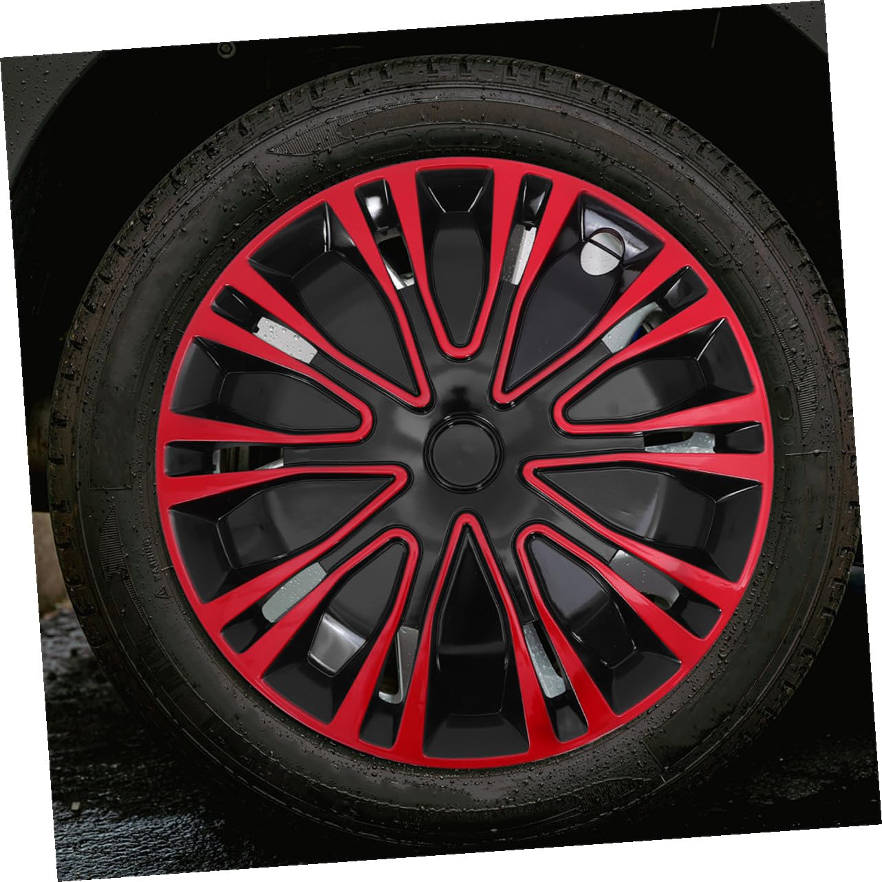 Enjoliveurs pour Voiture 15 Pouces en PP, Kit de 4 Pièces