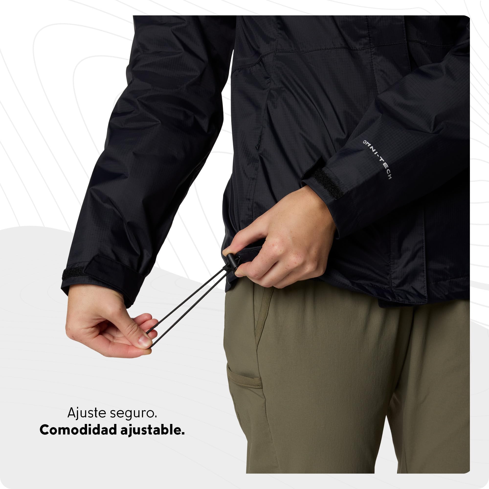 Columbia Pouring Adventure III Jacket, Chubasquero Impermeable para Mujer