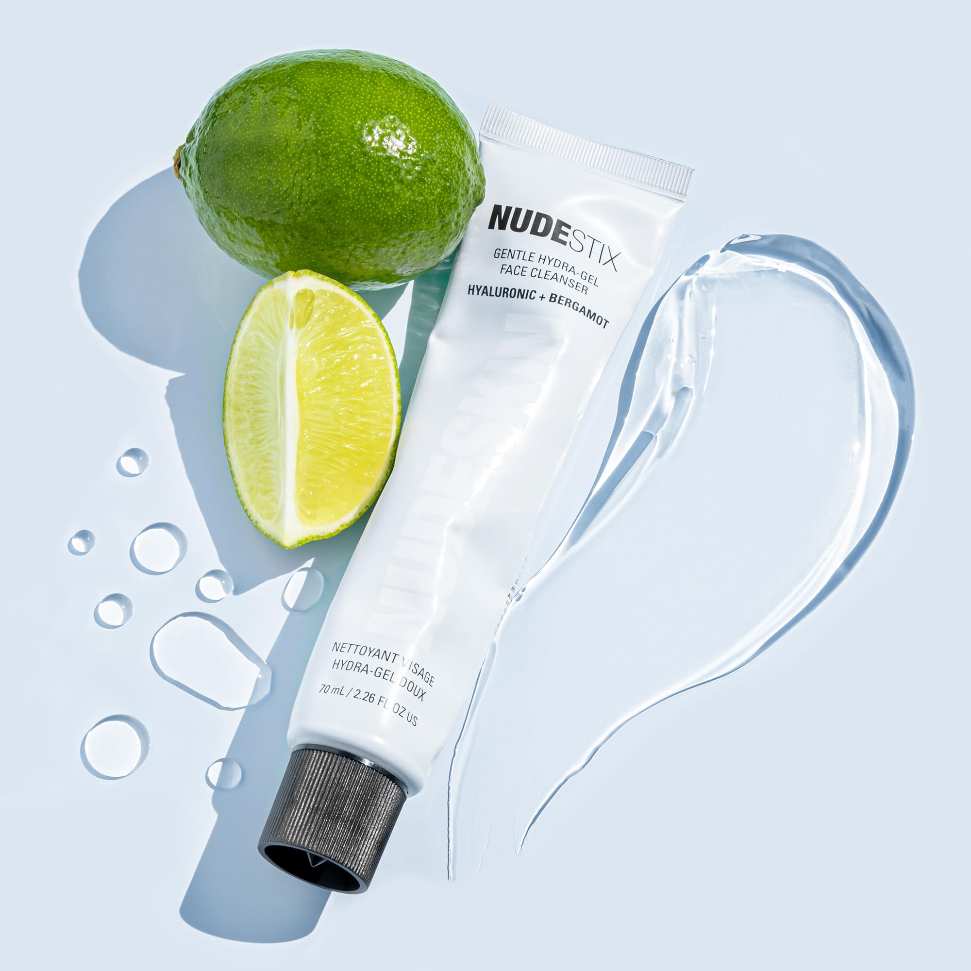 Nudestix 3-Step Citrus Renew Set for Sensitive Skin – Travel-Size Cleanser, Exfoliator & Moisturizer Kit | Gentle, Vegan Skincare Routine with Vitamin C & Fruit Enzymes