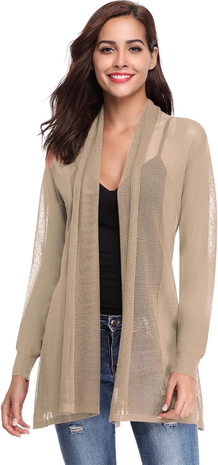 Totatuit Women's Lightweight Sheer Kimono Cardigan Nigeria Ubuy