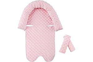Infant Car Seat Head Support: Ultra-Soft Comfort for Baby's Head