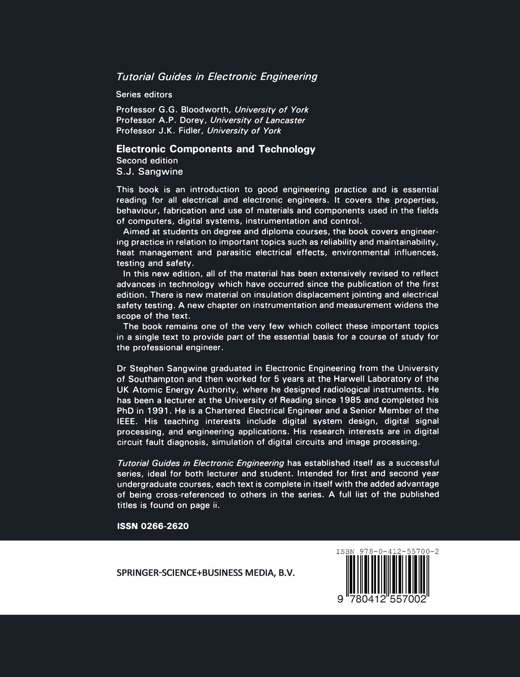 Electronic Components and Technology: Engineering Applications: v. 13.