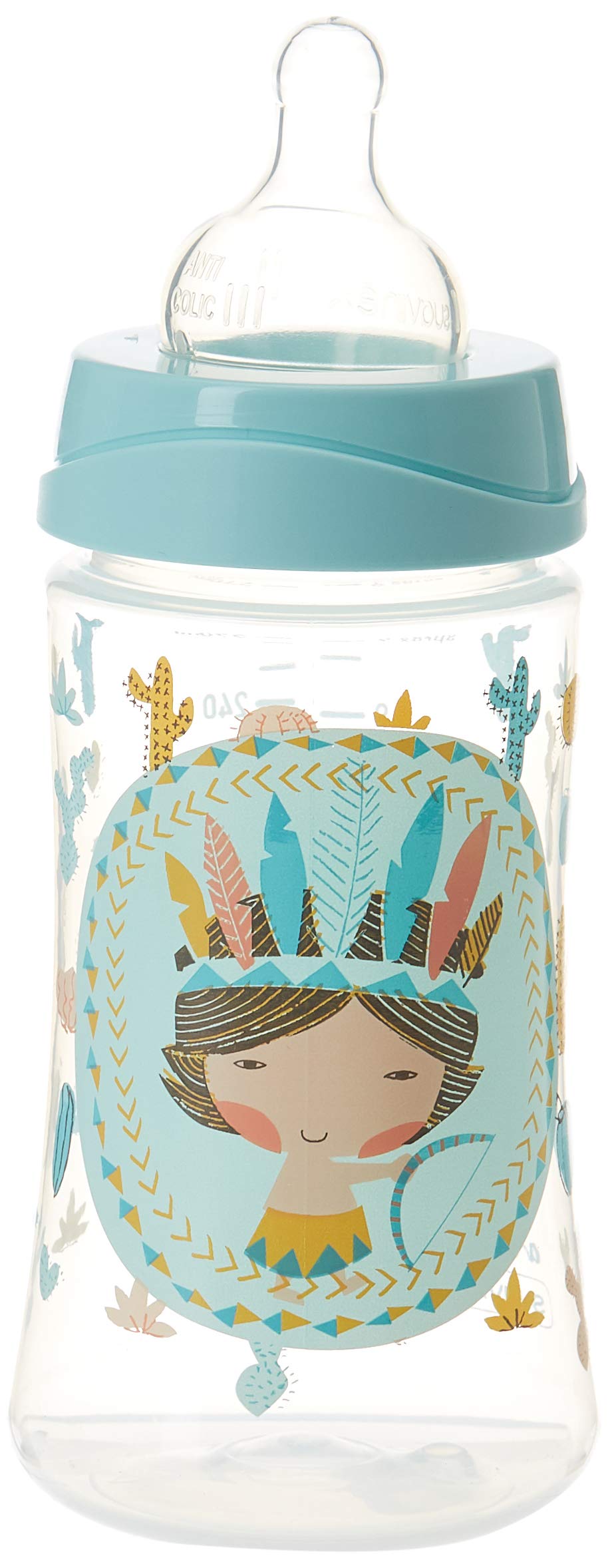 SuavinexFeed Bottle, Blue, Piece of 1