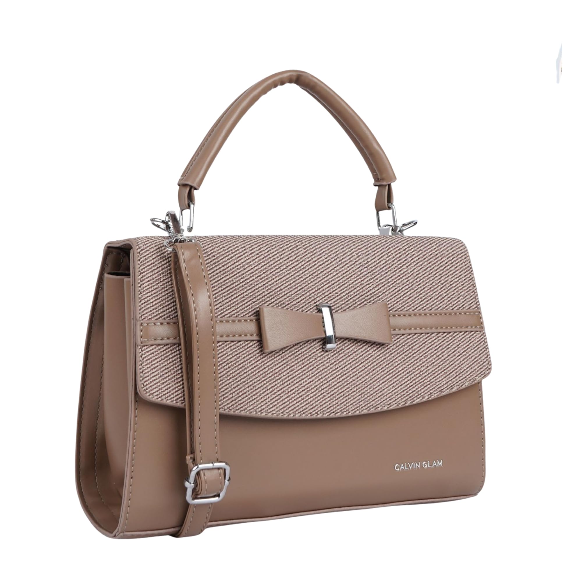 Women Bow Hand Sling Handbag | Stylish Fashion Shoulder Purse | Lightweight Casual Party Travel Tote Bag-image-18
