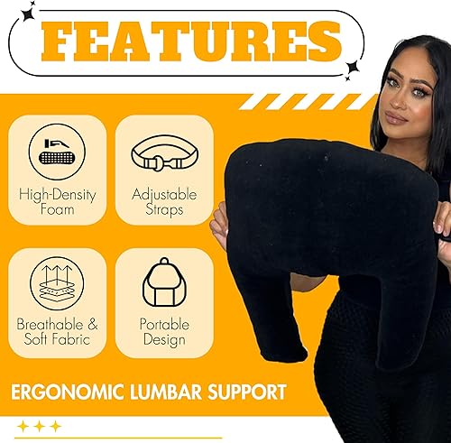 Miniatura 7 de Almohada brasileña BBL para después de la cirugía – Combo de almohada de levantamiento de glúteos – Soporte de espalda – Cojín de apoyo adicional