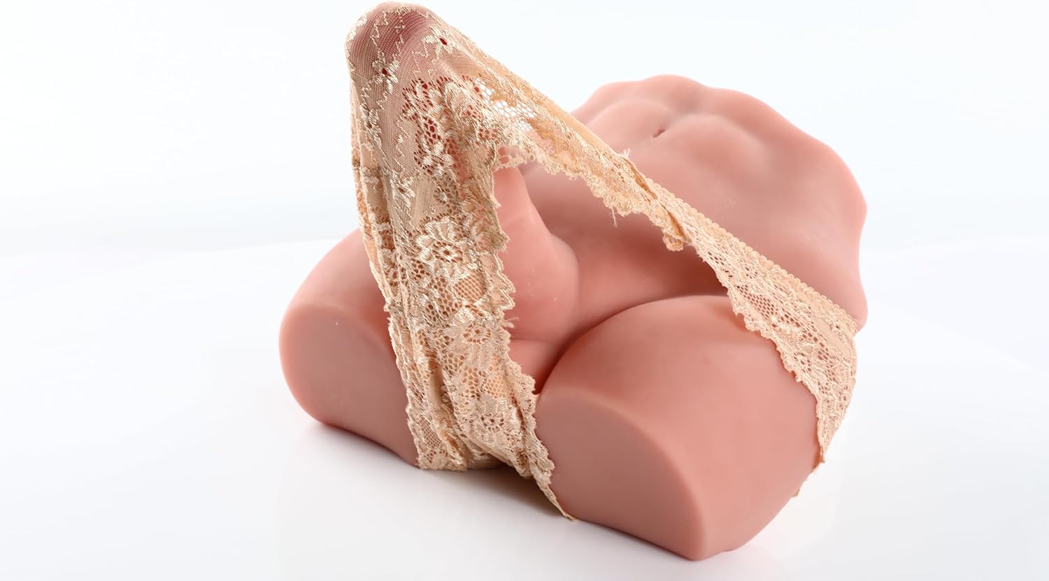 EINSEO Male Torso Sex Doll with Thrusting & Vibrating 7.3 Inch Dildo, Adult Sex Toys Unisex Masturbator, Flat Back Torso Design for Men, Gay Toys, Women & Couples Sexual Wellness