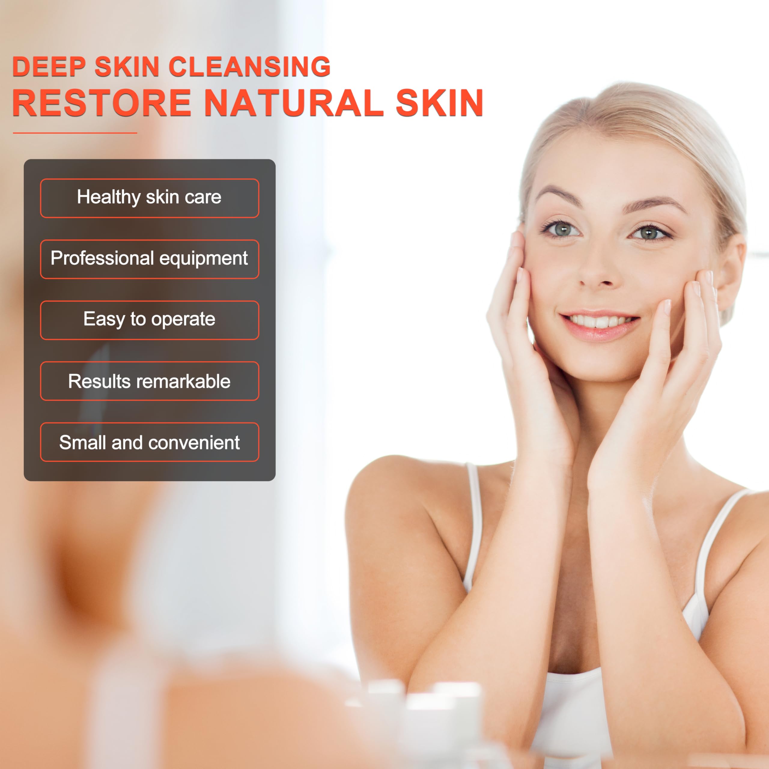 Elitzia Diamond Microdermabrasion & Hydra Spray Dispositivo de rejuvenecimiento de la piel 2 en 1 - para acné, puntos negros, refinamiento de poros ETNF108