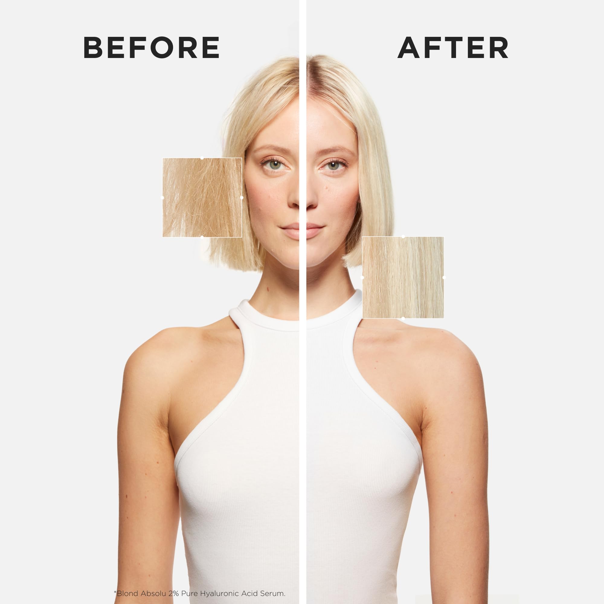 KÉRASTASE Absolu Blond - Serum naprawcze i wzmacniające z czystym kwasem hialuronowym 2% - do włosów blond - rozjaśnione i rozjaśniane - lekka konsystencja - 50 ml