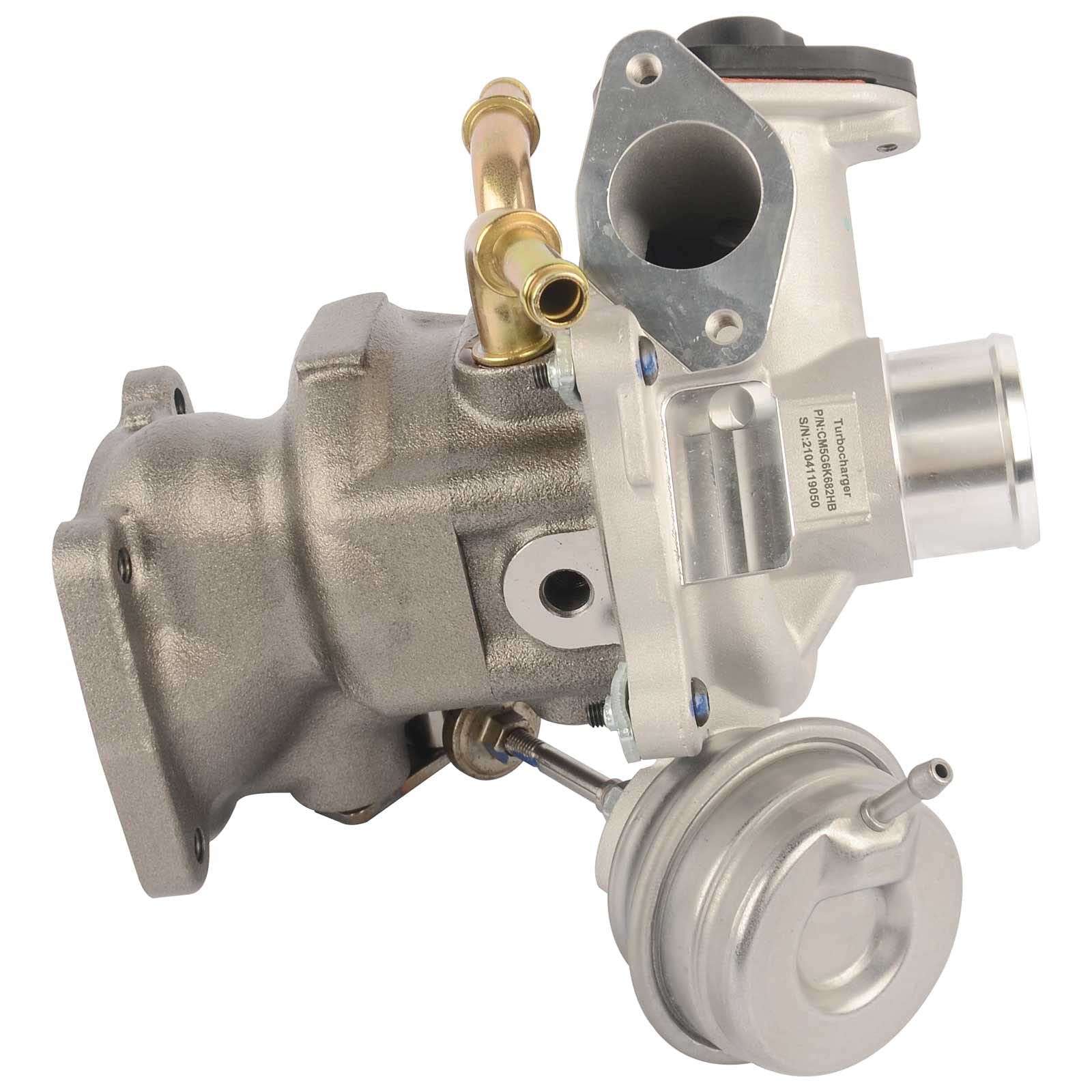 Bisenya #1761178 CM5G6K682HC Turbocompressore Compatibile con C-MAX, Focus III, Tourneo Connect, B-MAX, Fiesta VI 1.0 Eco-Boost