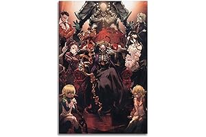 Overlord Anime Poster: Epic Wall Art for True Enthusiasts