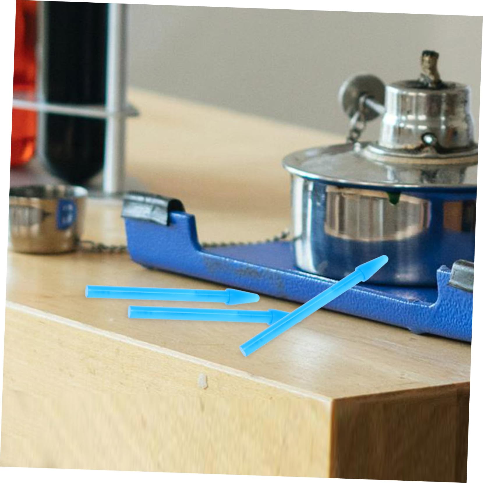 Garneck Tubo Plana de Muestras Tapa para Almacenamiento Varillas Microcentrífuga Plástico 1.5 Ml 100 Piezas Laboratorio