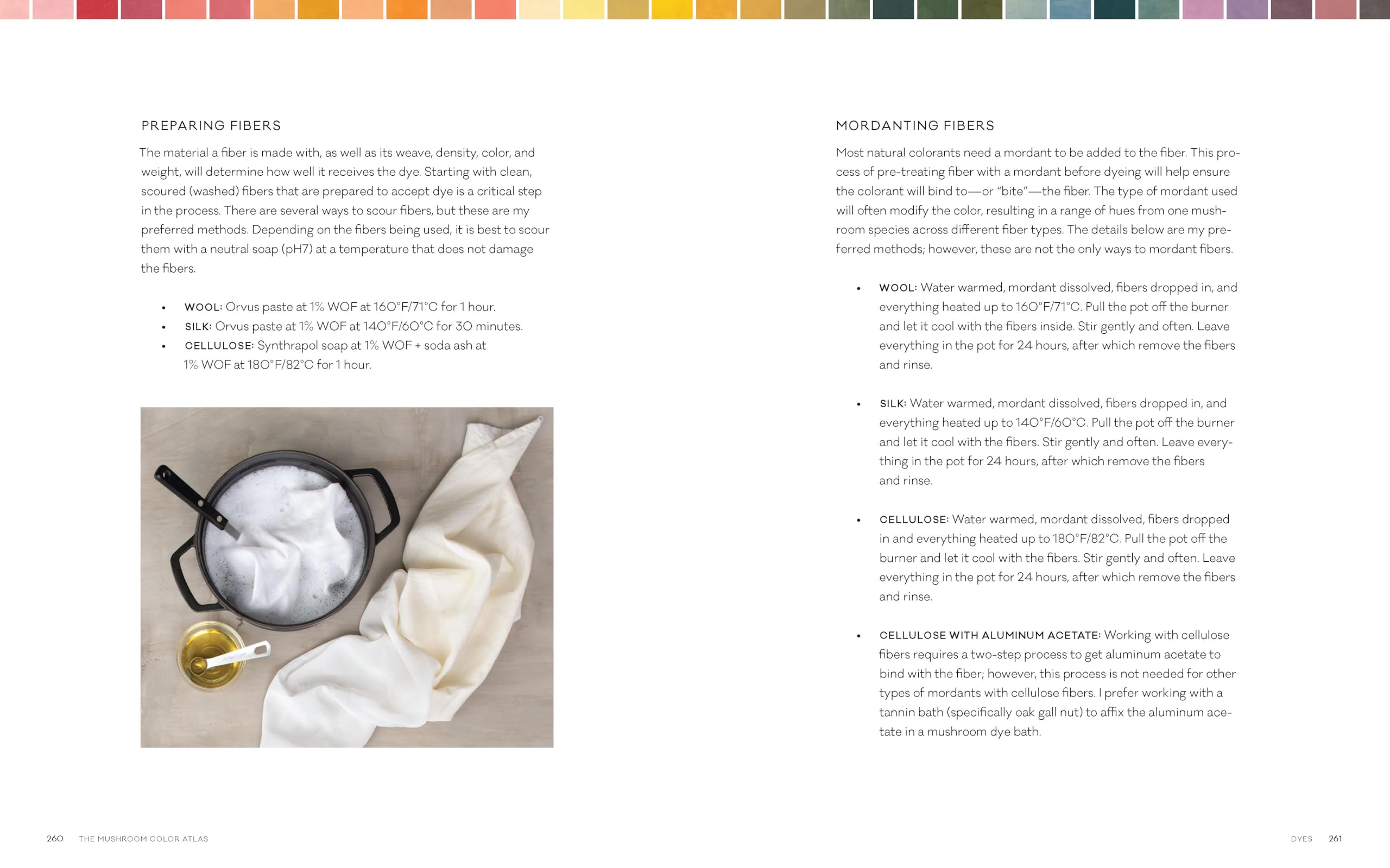 The Mushroom Color Atlas: A Guide to Dyes and Pigments Made from Fungi