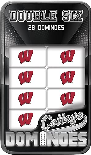 MasterPieces Dominó Double Six Edición Coleccionista de la NCAA
