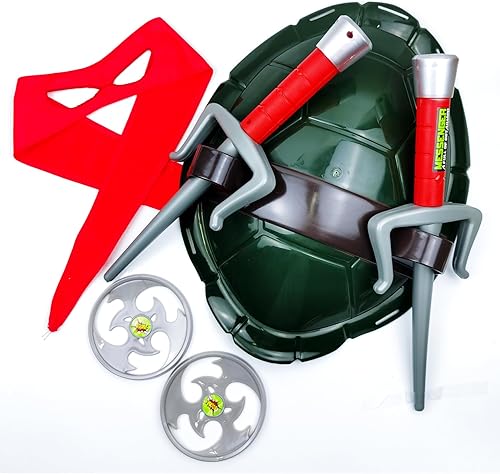 Miniatura 4 de Juego de armas COS de superhéroe, disfraz de tortugas, juego de armas COS, regalo de cumpleaños para niños