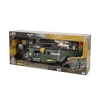 Member's Mark Soldier Force Playset - Mega Helicopter