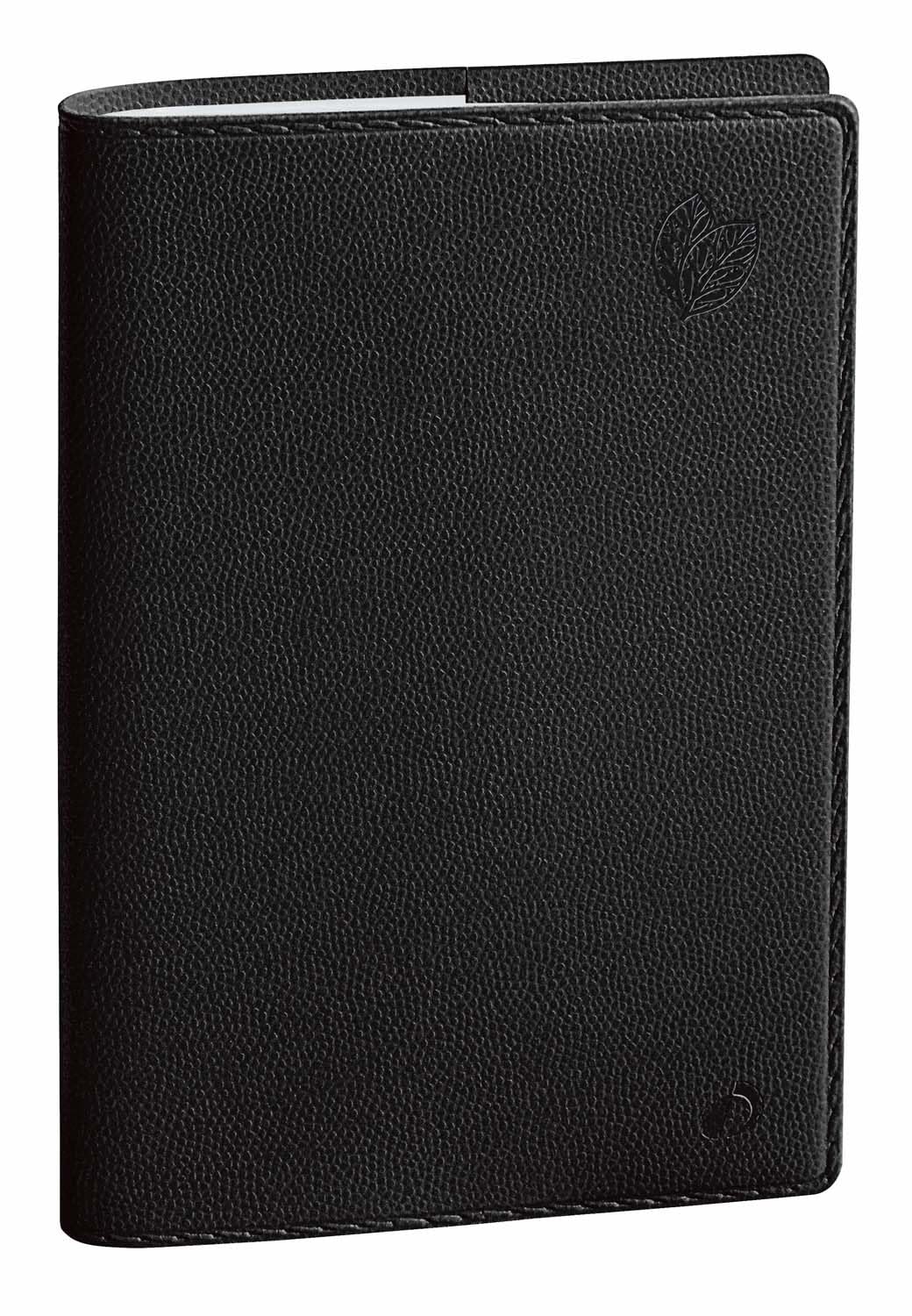 Quo Vadis - Collection: Equology Recycled Hiking - Calendar Year Diary - Weekly - 9 x 12.5 cm - Multilingual Edition - 13 Months December-December - Black - Year 2023
