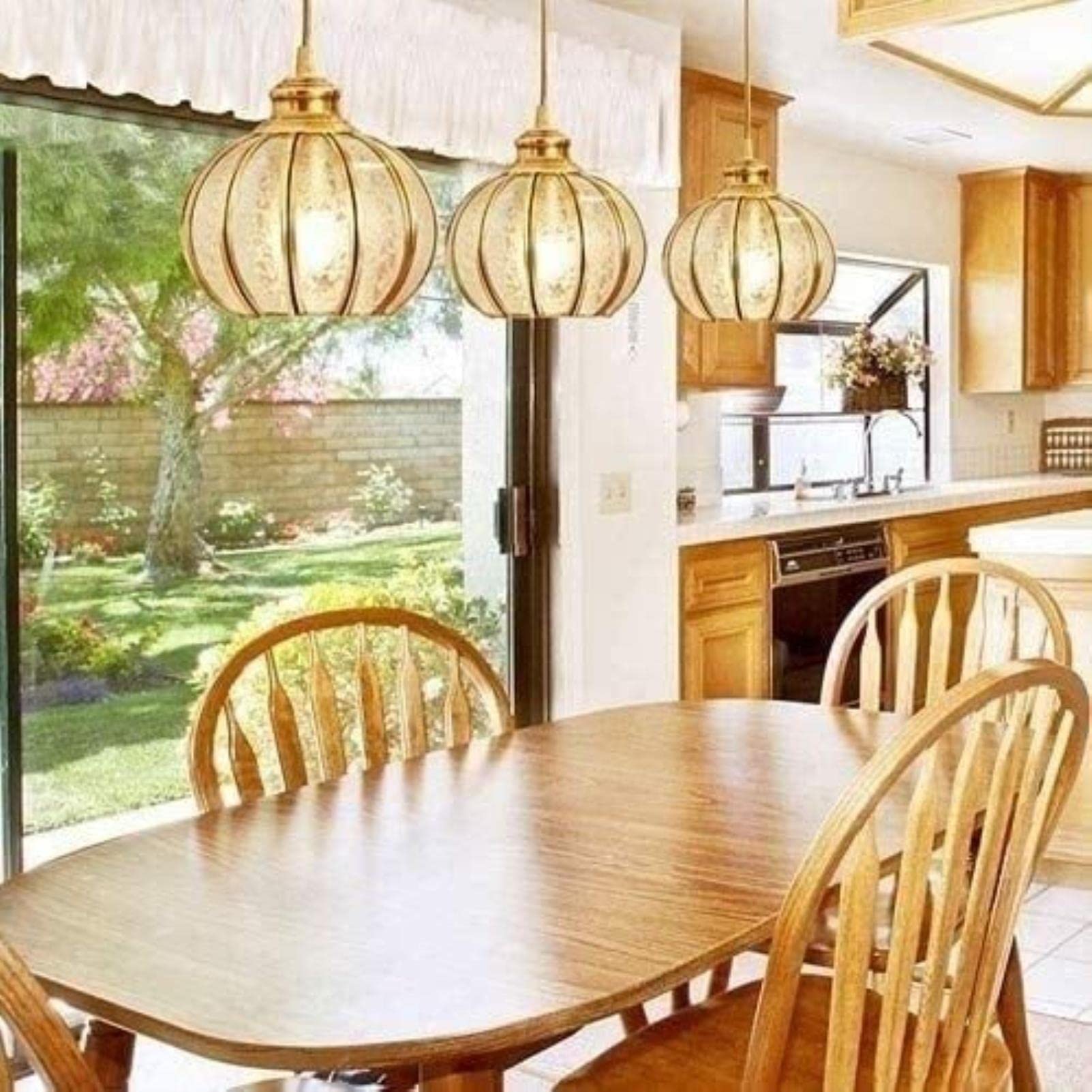 Żyrandole LED, amerykańska lampa wisząca w stylu wiejskim, retro restauracja lampka nocna wykończenie szczotkowanego złota, styl industrialny vintage, miedź, sztuka, bar, kawiarnia, kuchnia