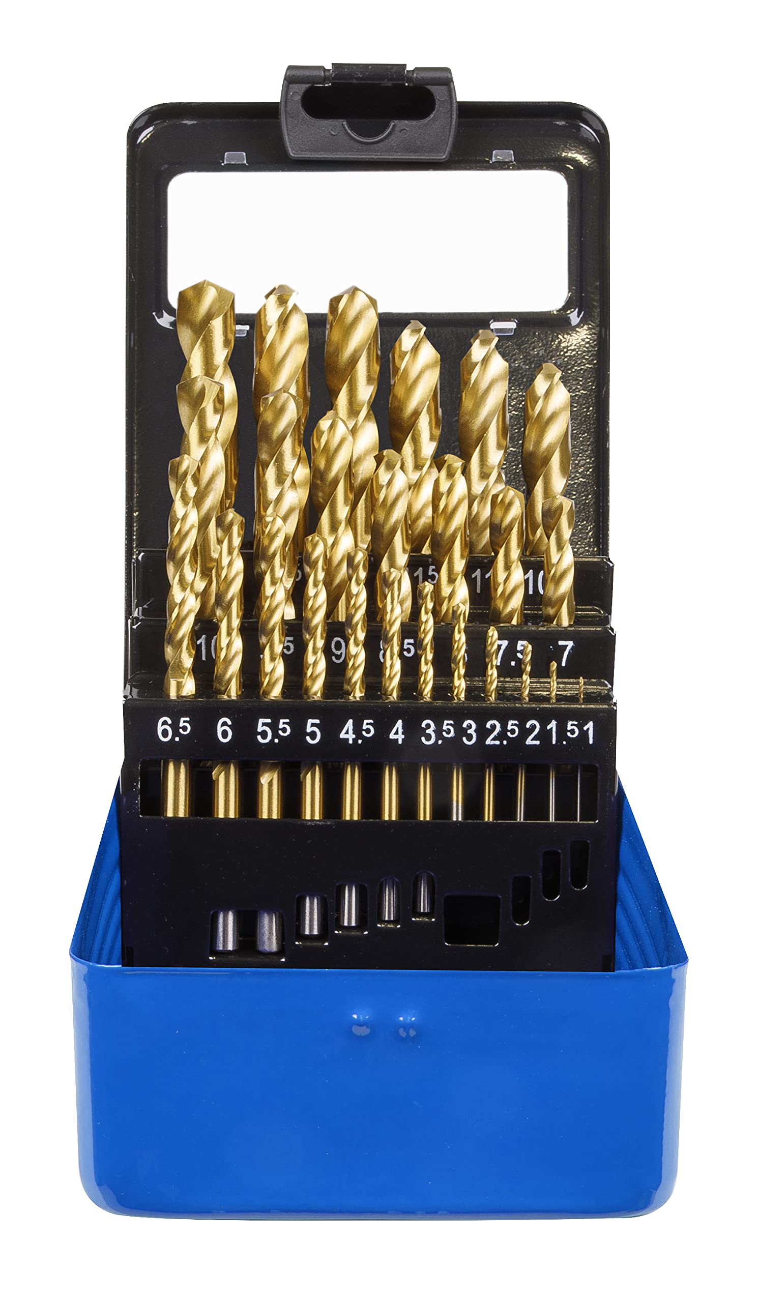 Sealey AK4725 25pc Fully Ground HSS Drill Bit Set - Metric, Multicoloured - Image 3