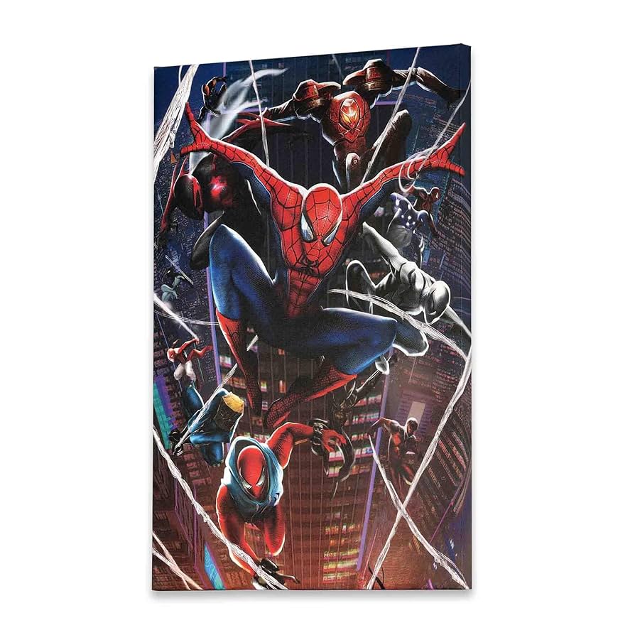 No.172フレーム付きキャンバスアート　アベンジャーズ　スパイダーマン No.172フレーム付きキャンバスアート アベンジャーズ スパイダーマン