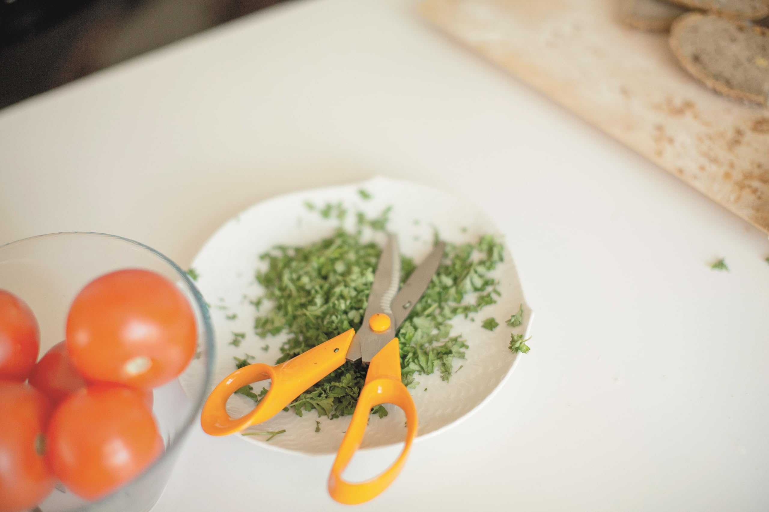 Fiskars Nożyczki kuchenne, Classic, Długość całkowita: 18 cm, Stal/tworzywo sztuczne, 1000819