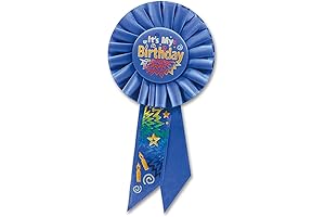 Adorable 'It's My Birthday' Rosette Pin for Little Girls