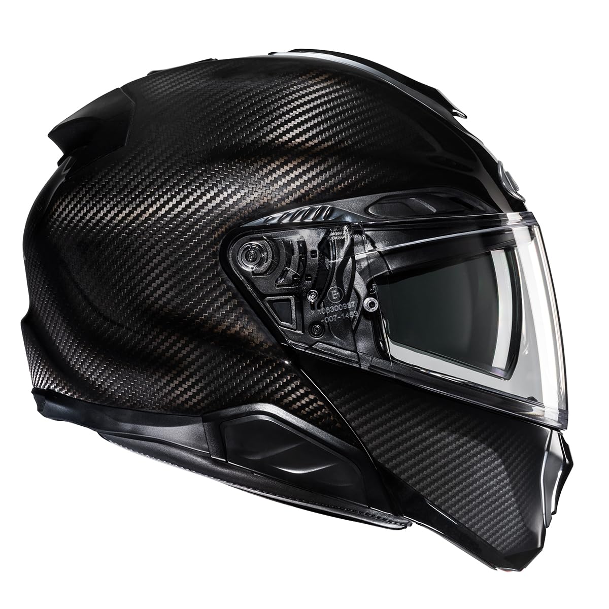 HJC, Casco Moto Modulare RPHA 91 CARBON Black, S