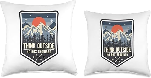 Miniatura 3 de Think Outside No requiere caja, senderismo, camping, almohada al aire libre, 16.0 x 16.0in, multicolor