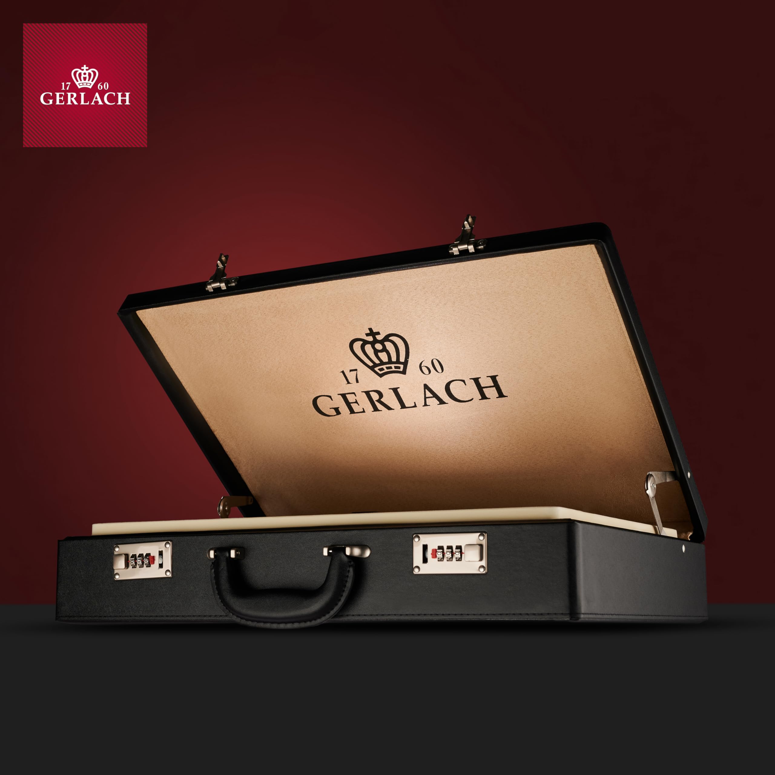 Gerlach - 5901035422117 | Un ensemble de couverts dans une valise élégante de 68 pcs - Celestia | 18/10 Steel