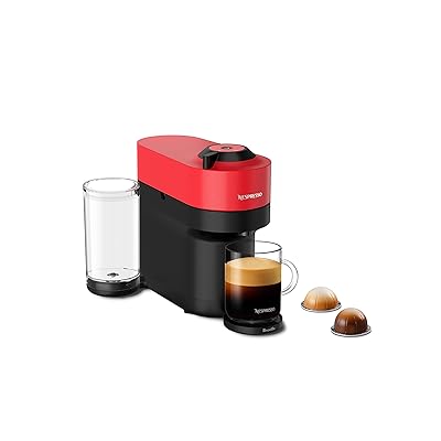 Nespresso Vertuo Pop+ Coffee and Espresso Maker by Breville, Spicy Red