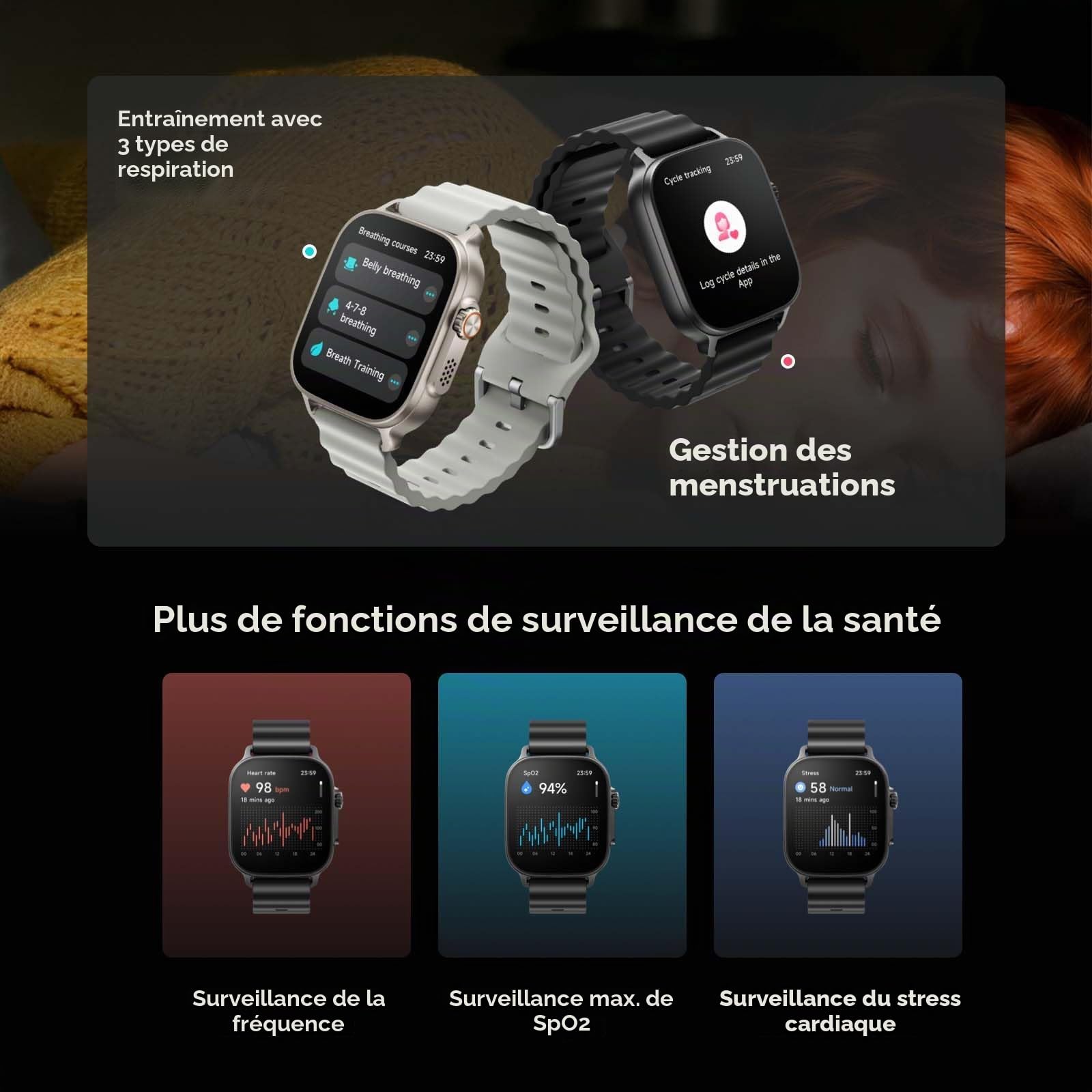 realme Watch 5 Montre Connectée GPS 1.97" AMOLED 14 Jours Autonomie Bluetooth Appels NFC Sport 108 Modes IP68 Homme Femme, Argent