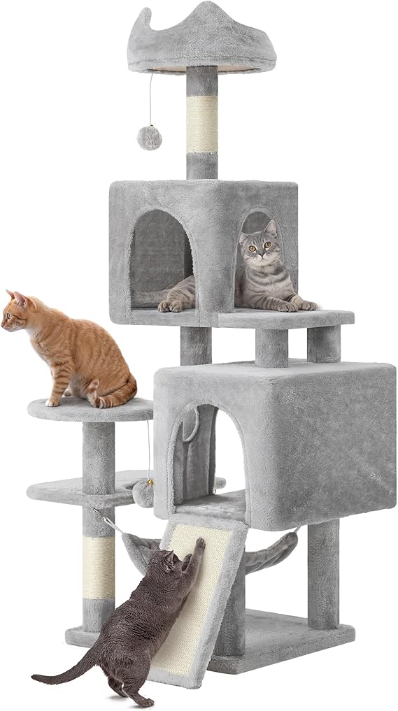 Cat Tower With Scratching Post Yitahome Gothic/Christmas Cat Tree