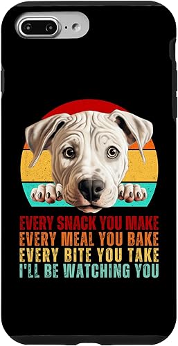 Vista 22 de iPhone 11 Pro Funny Dogo Argentino Puppy Argentine Dog Every Snack U Make Case