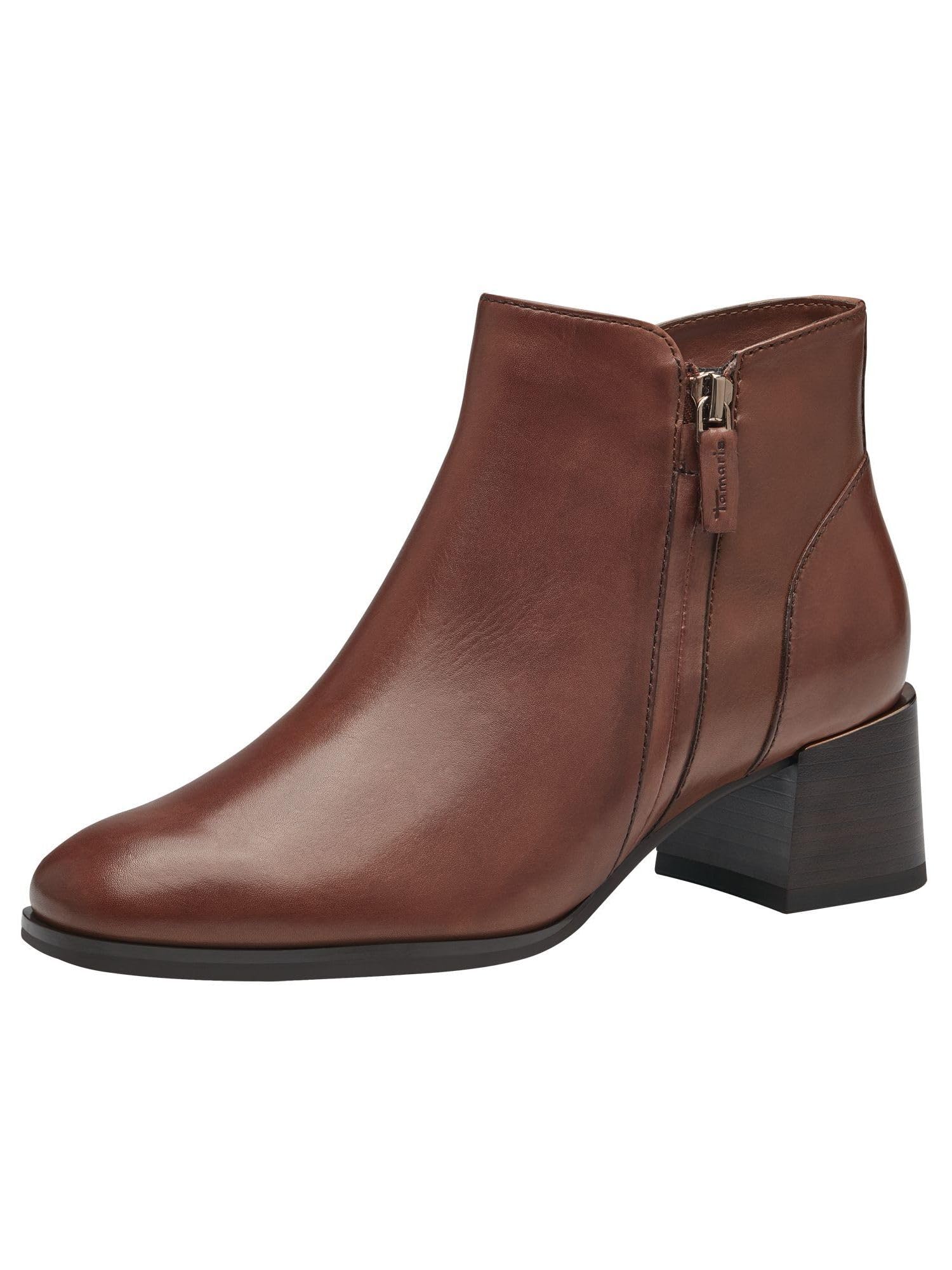 Tamaris Ankle boots 1-25333-41 normal, Cognac, 3.5 UK
