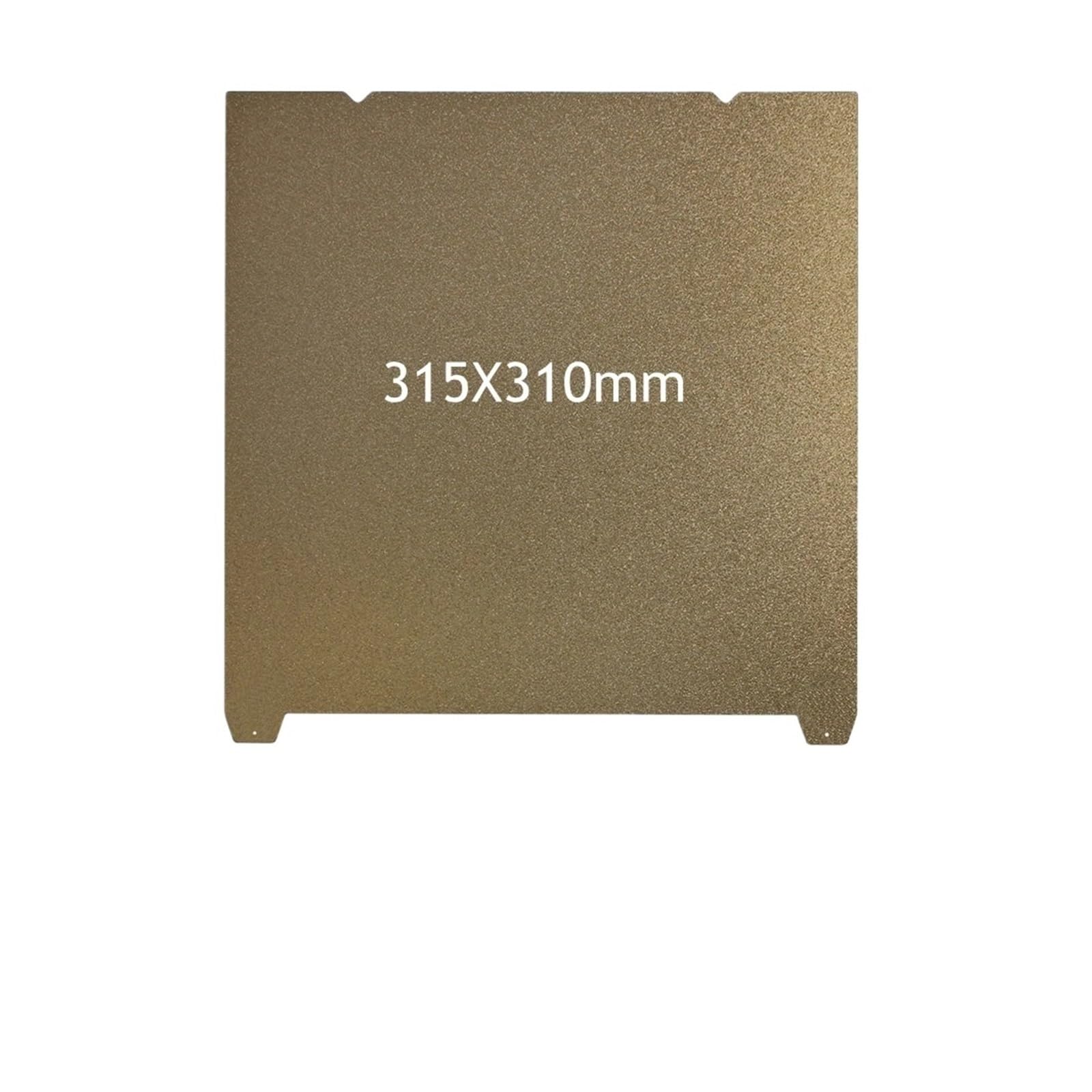 Placa de acero PEI texturizada 315x310mm, compatible con Creality