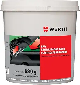 Limpeza Automotiva Revitalizador De Plásticos E Borrachas Rpw Wurth 680g