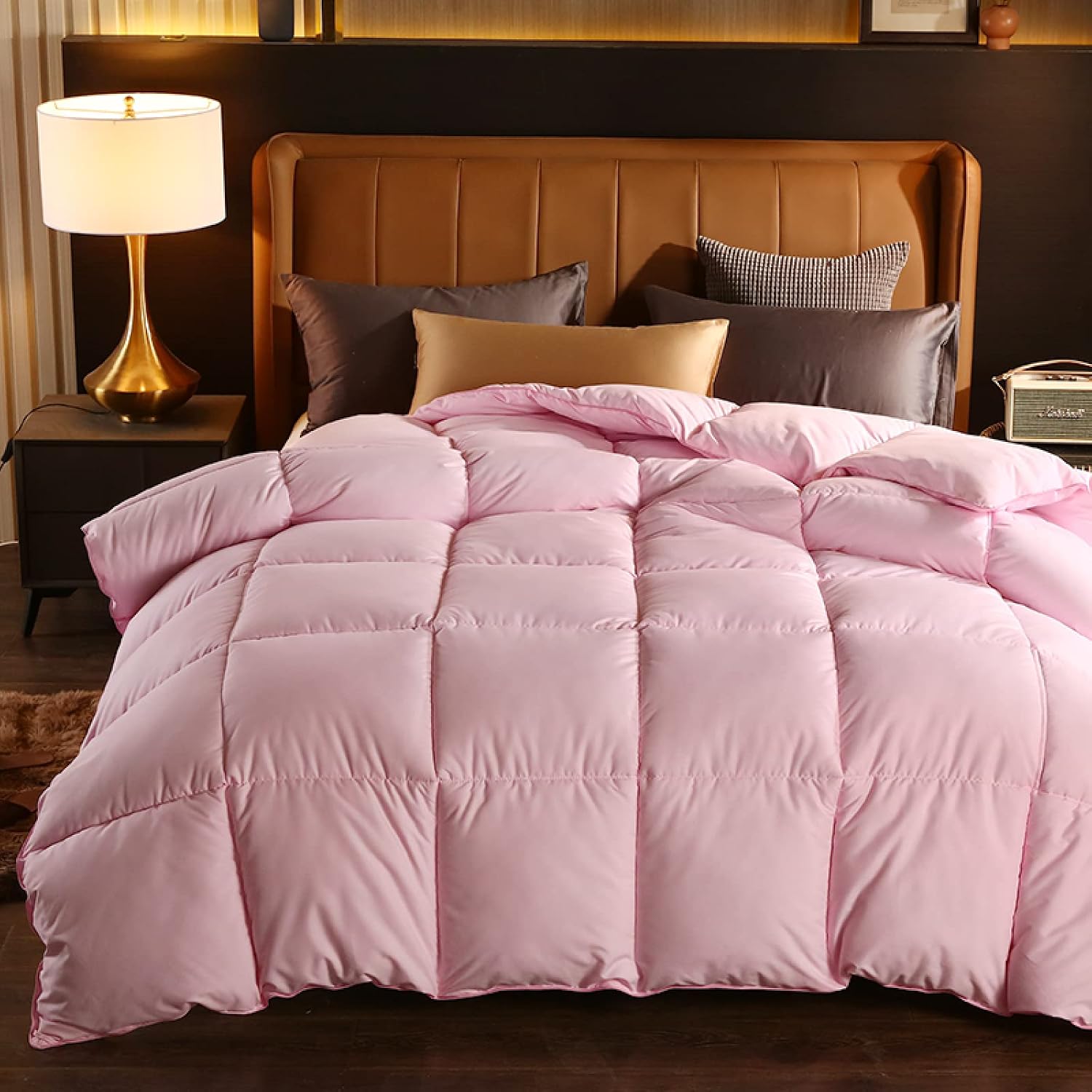 Duvet - Four Seasons Duvet Single - Winter Warm Duvet Machine Washable Double Microfiber 10.5 TOG All-Year Duvet Set with Duvet/Duvet - Gift for Colleague (M King 150x200cm (2kg))