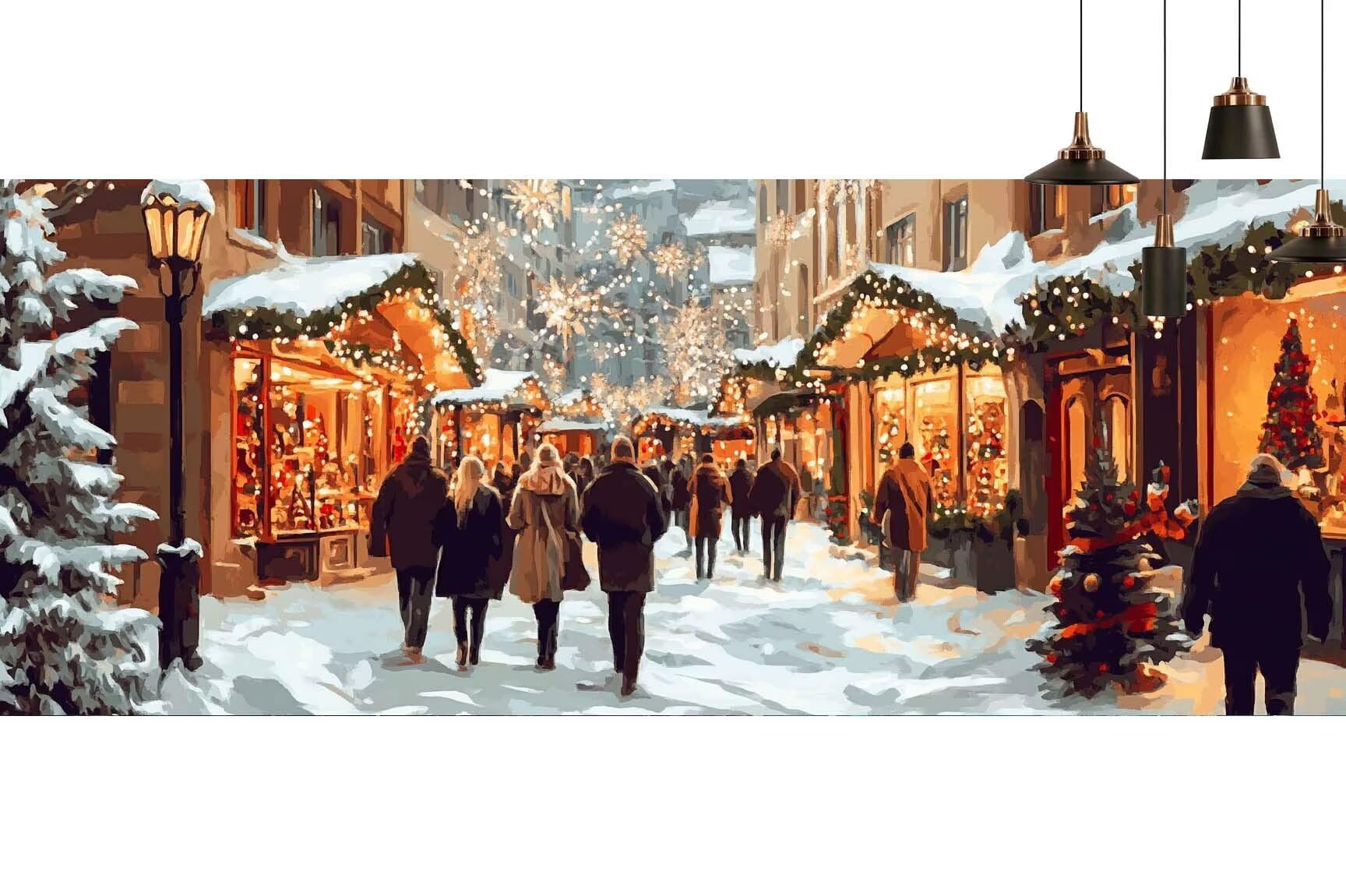 À New York Diamond Painting Ville Diamond Painting Enfant Broderie Kit Complet, 5D Peinture Diamant Point de Croix Cristal Artisanat,DIY Tableau Strass Diamant Canevas Débutant Kit, Gift 50x150cm M629