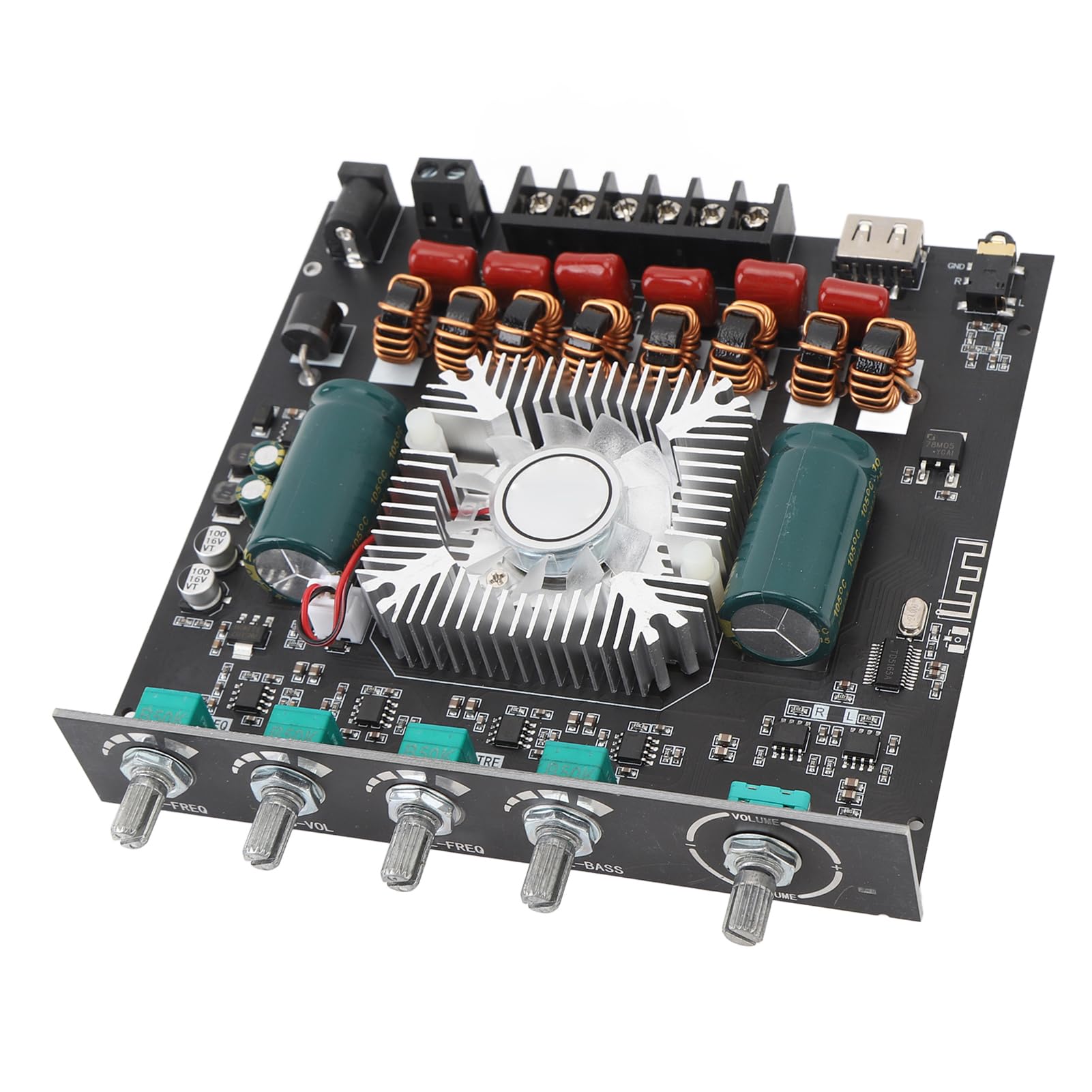 Modulo Scheda Amplificatore Chip TPA3255 con Controllo degli Alti e dei Bassi per L'Home Theater