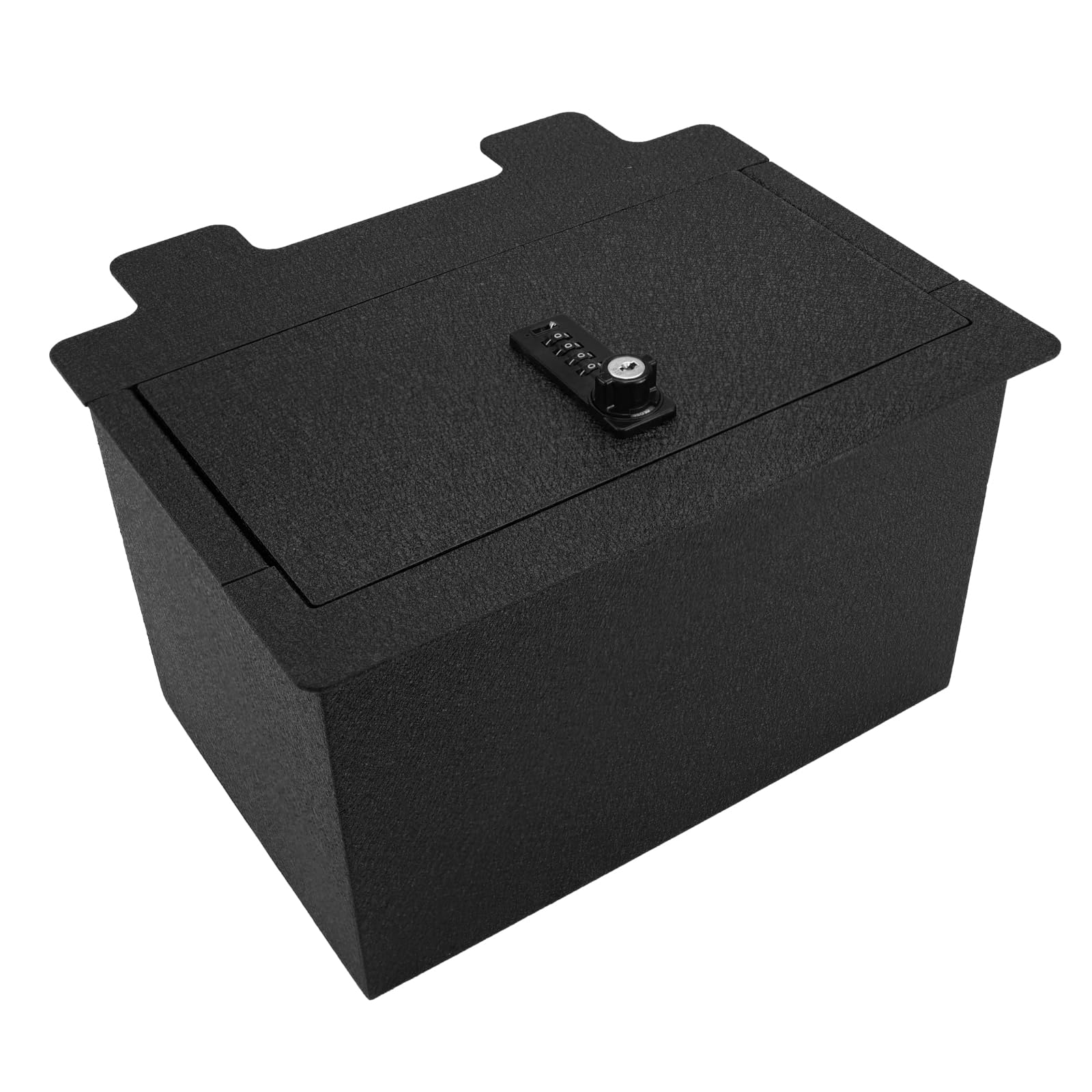 CZCHENSEN Center Console Gun Safe Vault - Pro Anti-Theft Console Safe Compatible with Chevrolet Silverado/GMC Sierra 2019-2022, Vehicle Specific Car Safe with 4-Digit Comb Lock with Code Recover Key