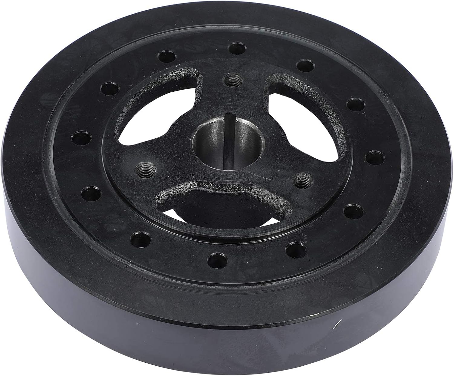 A-Premium Engine Harmonic Balancer Crankshaft Pulley - OHV V8 5.7L - Compatible with Chevy, GMC, Workhorse, Cadillac Vehicles - 1996-2005 - C,K Class, Silverado, Savana 1500, Yukon, P30, NPR & More