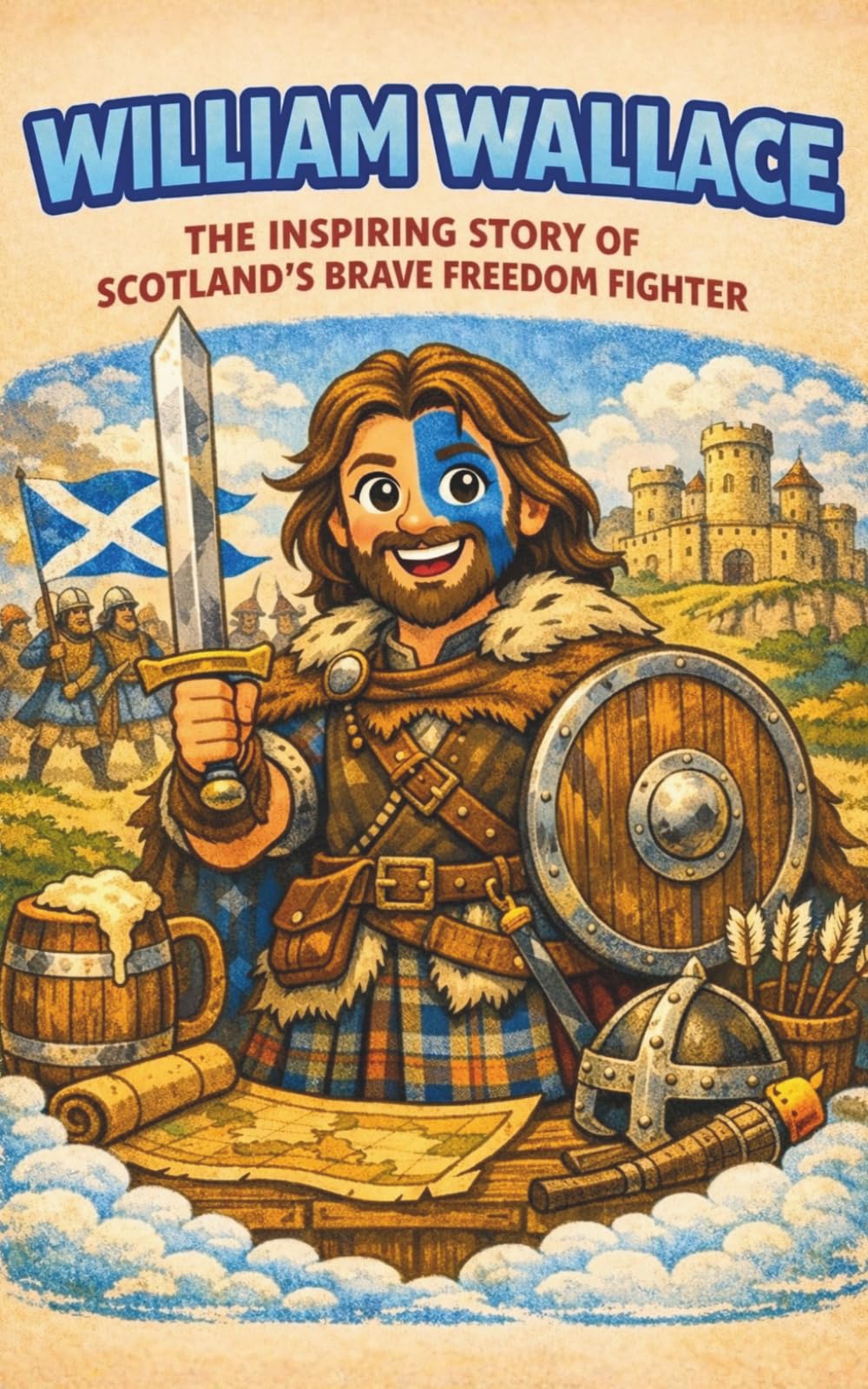 William Wallace: The Inspiring Story of Scotland’s Brave Freedom Fighter for Kids