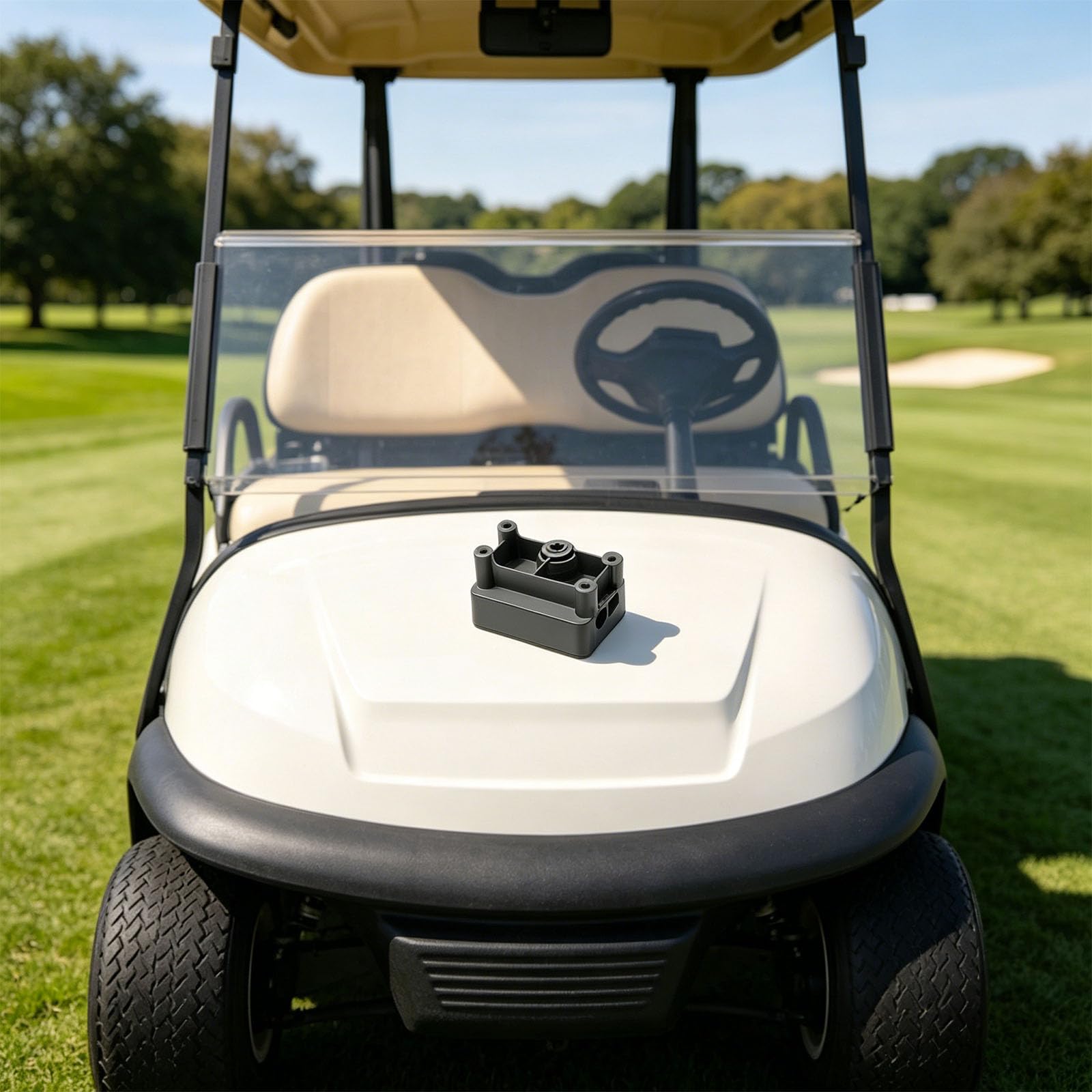 Generico Distributore Potenza in Uscita con divisore tensioni Multiple per Auto turistica elettrica costruito con Materiali ABS Resistenti Calore Distributore Potenza in Uscita per Carrello da Golf